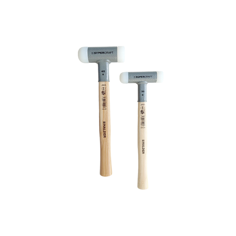 HALDER DEAD BLOW SOFT FACED HAMMER - ROUNDED INSERTS