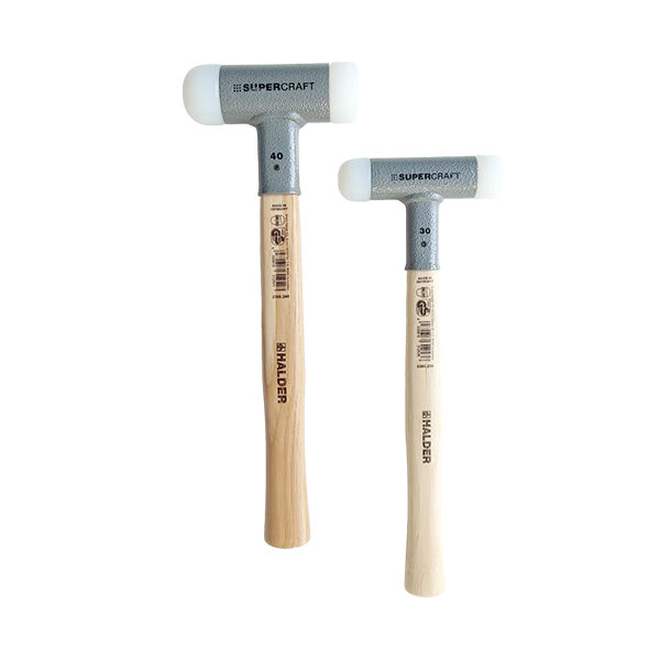 HALDER DEAD BLOW SOFT FACED HAMMER – ROUNDED INSERTS