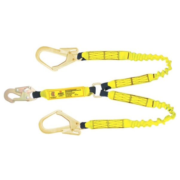 MAXSAFE LANYARDS EXPANDABLE ENERGY-ABSORBING WEBBING